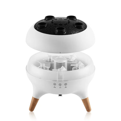 Stilvoller Aroma Diffuser mit Flammen-Effekt & Fernsteuerung
