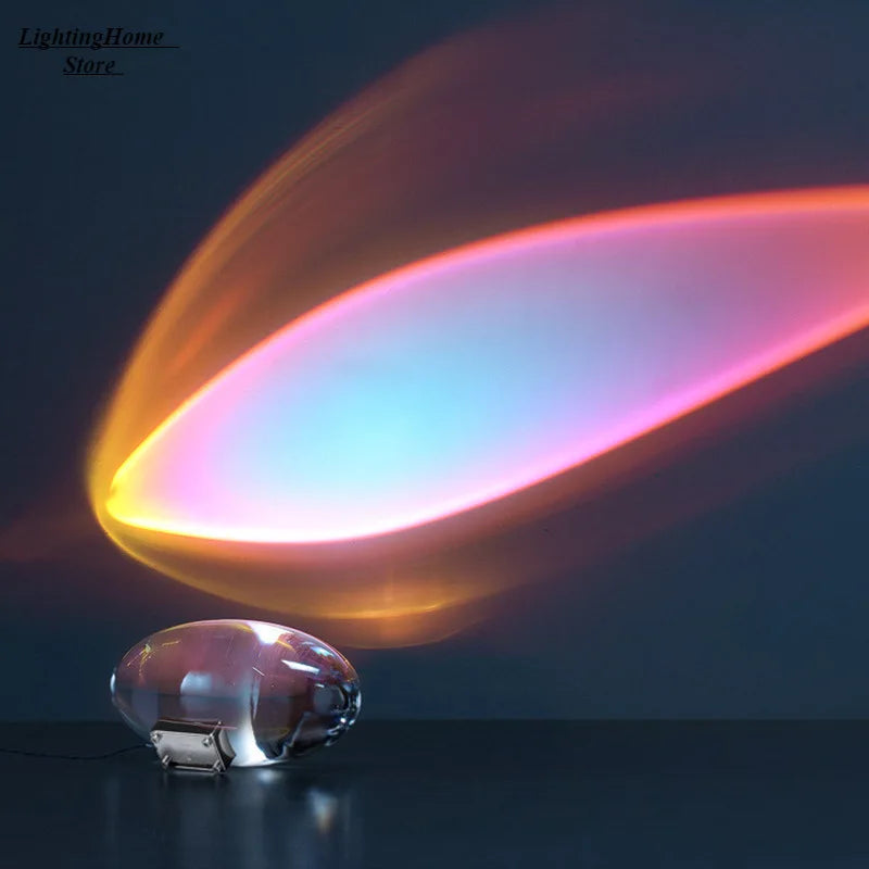 LED Kristall Sonnenuntergang Lampe– Moderne Ambientebeleuchtung