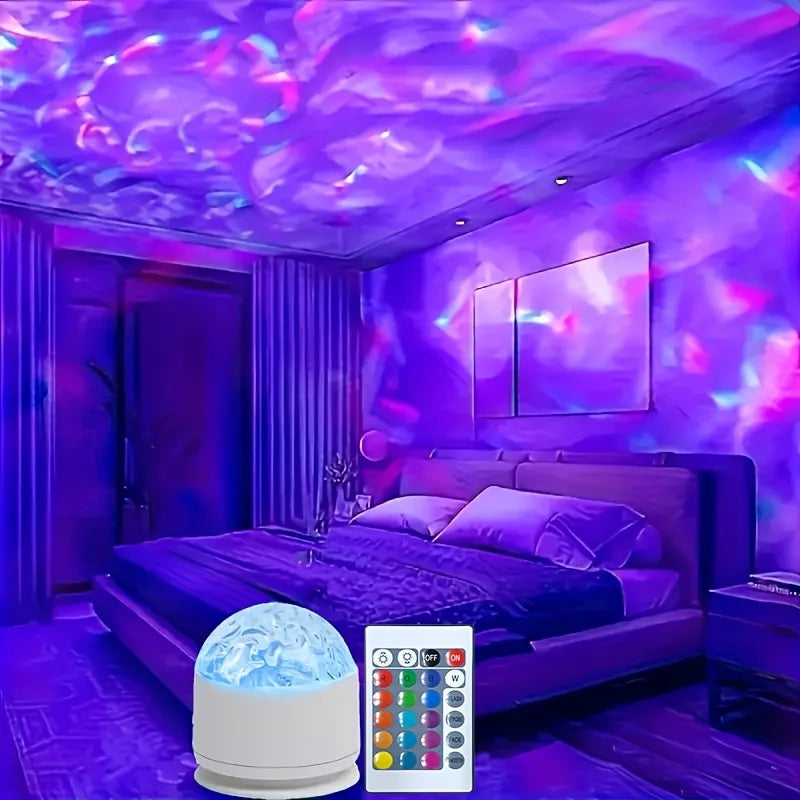 LED Galaxis Projektor mit Fernbedienung – Atmosphärenlicht