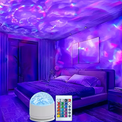 LED Galaxis Projektor mit Fernbedienung – Atmosphärenlicht