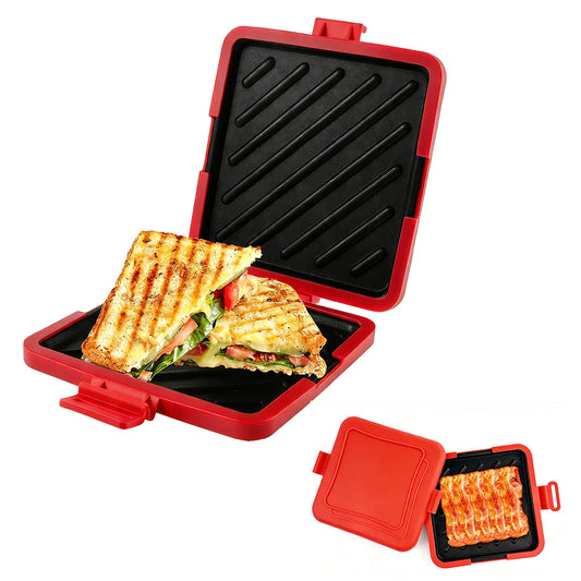 Mikrowellen Sandwich Maker – Knusprige Toasties in Minuten