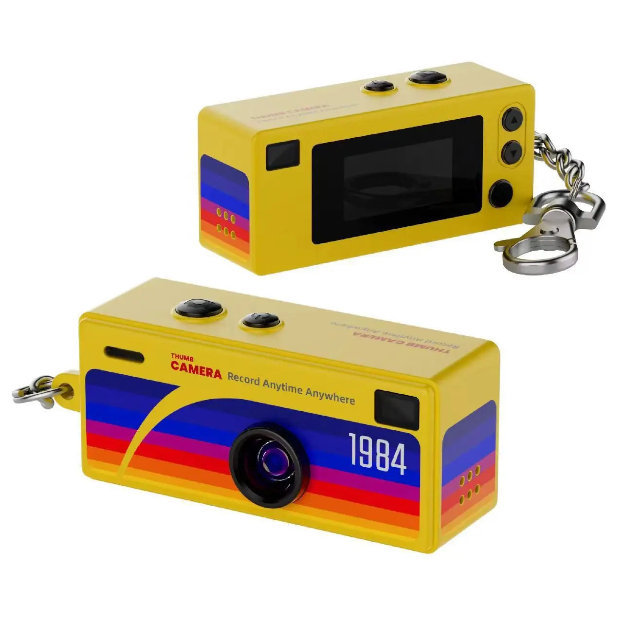 Mini Daumen Kamera Keychain 1080P Tragbar Video Kamera