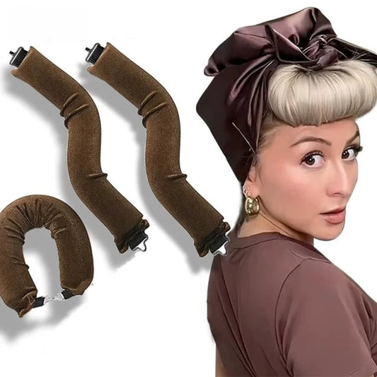 Hitzelos Locken Satz – Sanfte Curls ohne Hitze über Nacht