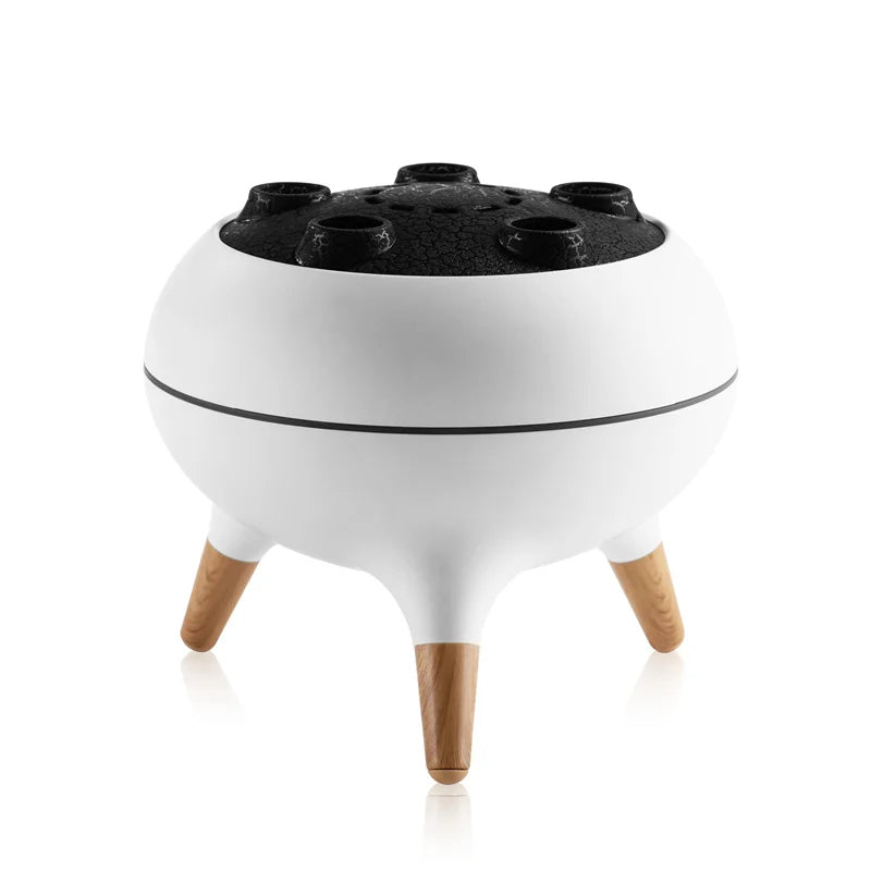 Stilvoller Aroma Diffuser mit Flammen-Effekt & Fernsteuerung