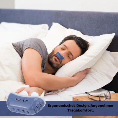 Genieße erholsamen Schlaf ohne störendes Schnarchen. Dieser ergonomische Nasenclip wurde entwickelt, um deine Atemwege sanft zu öffnen und so die Luftzirkulation zu verbessern.