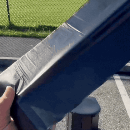Tragbare faltbare Campingtoilette mit Deckel & Aufbewahrungstasche
