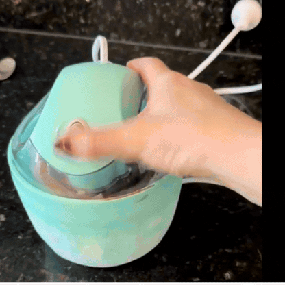 Mini Eiscreme-Maschine mit One-Touch-Funktion – Frische Desserts zuhause zubereiten