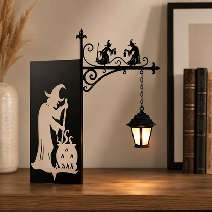 Vintage LED Bibliothekslampe als dekoratives Wohnaccessoire mit warmem Licht und nostalgischem Design.