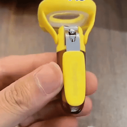 2-in-1 Baby Nagelknipser mit LED Licht & Vergrößerung