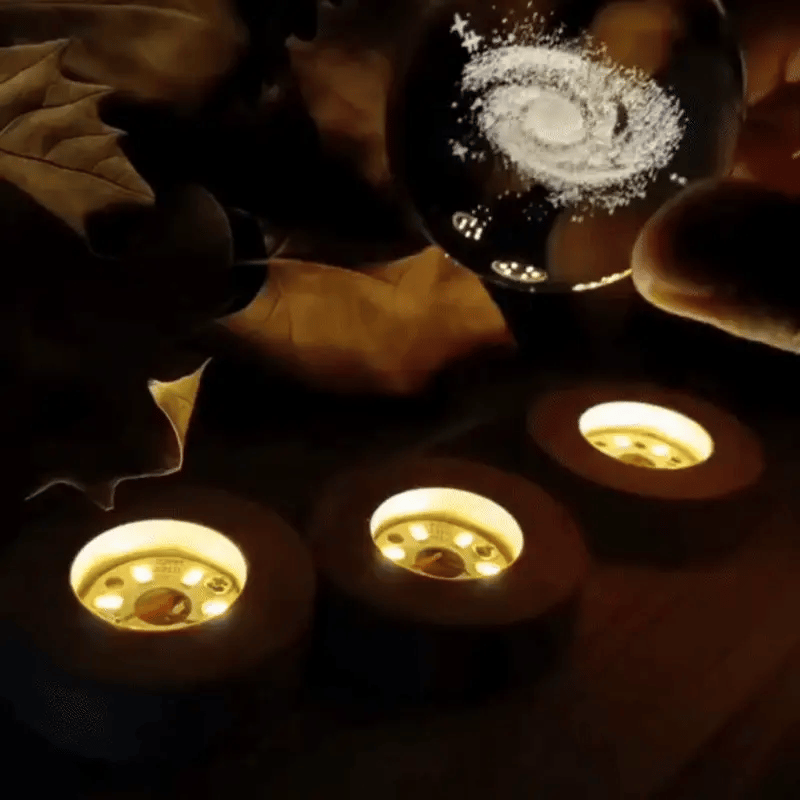 Galaxy Kristallkugel LED Lampe – Stilvolles Nachtlicht