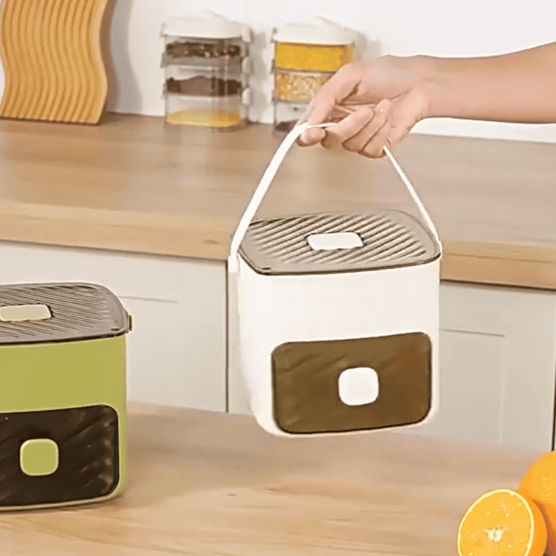 One-Press Eiswürfelform mit Box & Zange – 48 Fächer Komfort