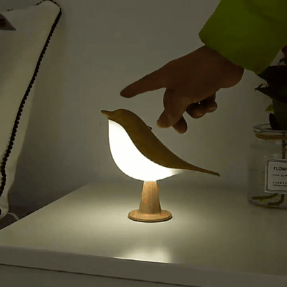 LED Vogel-Lampe mit Touch-Steuerung & 3 Helligkeitsstufen