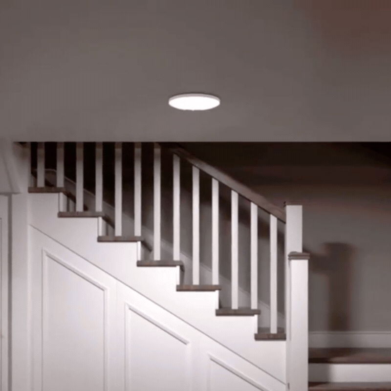 Kabellose LED-Deckenleuchte mit Bewegungsmelder und Fernbedienung