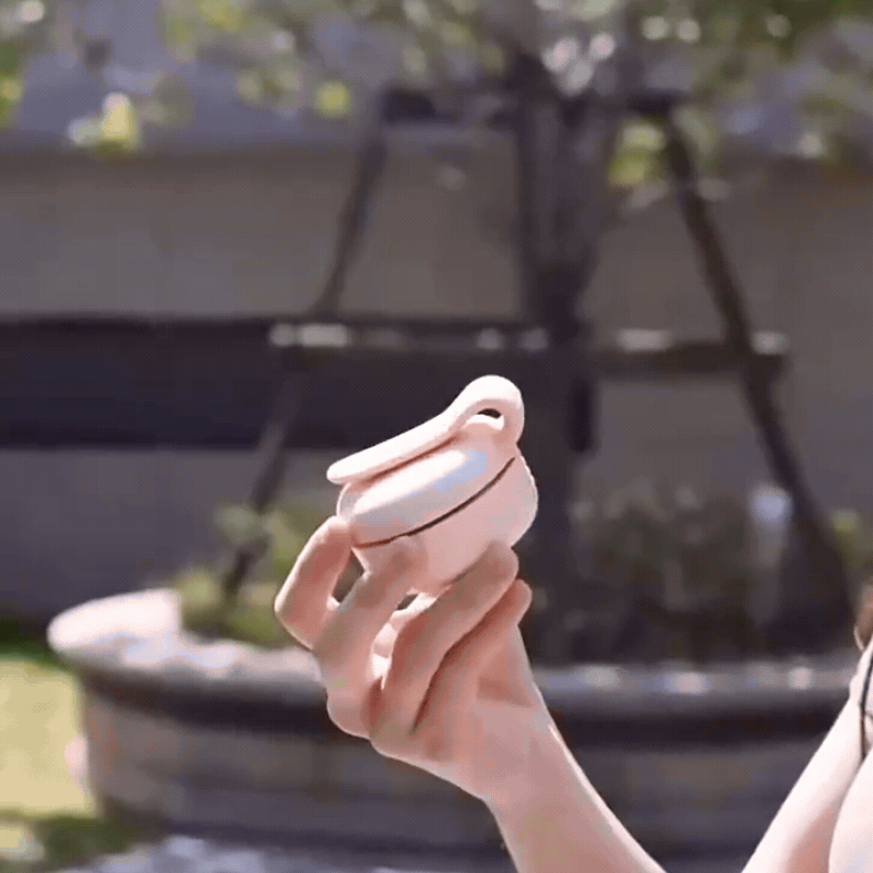 Tragbarer USB-C Clip-Ventilator – 360° drehbar