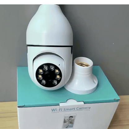 4MP WiFi Bulb Kamera mit Nachtsicht & Bewegungsmelder