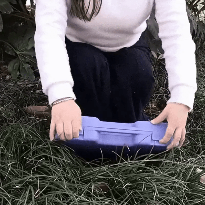 5-teiliges Gartenwerkzeug Satz mit praktischer Aufbewahrungsbox