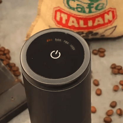 Elektrische Kaffeemühle mit USB – Frischer Kaffee überall