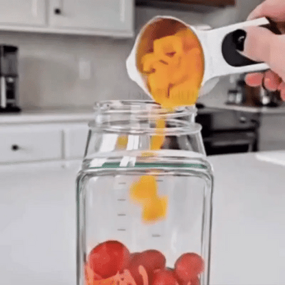 Portable Salad & Fruit Container – Auslaufsicher & Wiederverwendbar