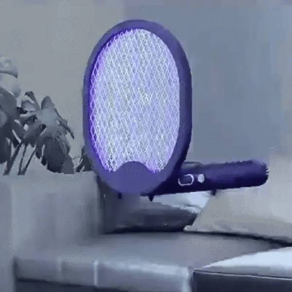Elektrische UV Fliegenklatsche mit USB & Standfunktion