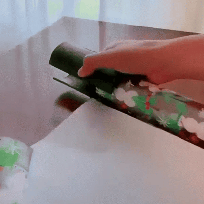 Tragbarer Geschenkpapierschneider