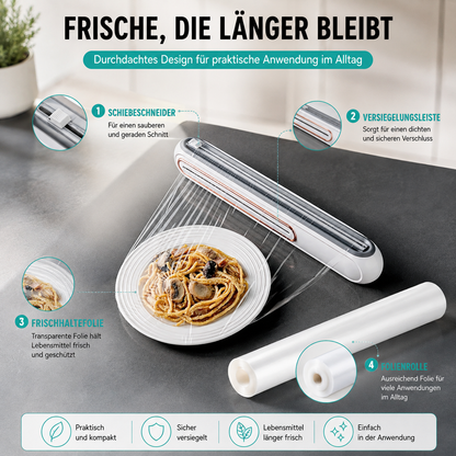 Vakuumiergerät zum praktischen Frischhalten und Aufbewahren von Lebensmitteln