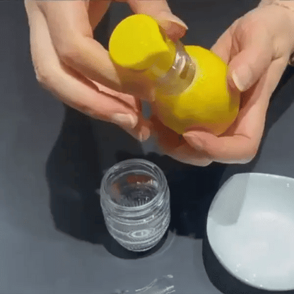 Portable Zitronenpresse mit Filter für frischen Saft